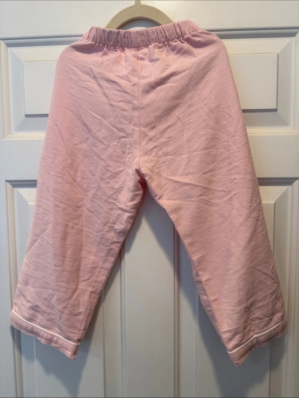 Petite Plume Girls Pink Flannel Pajama Set 5